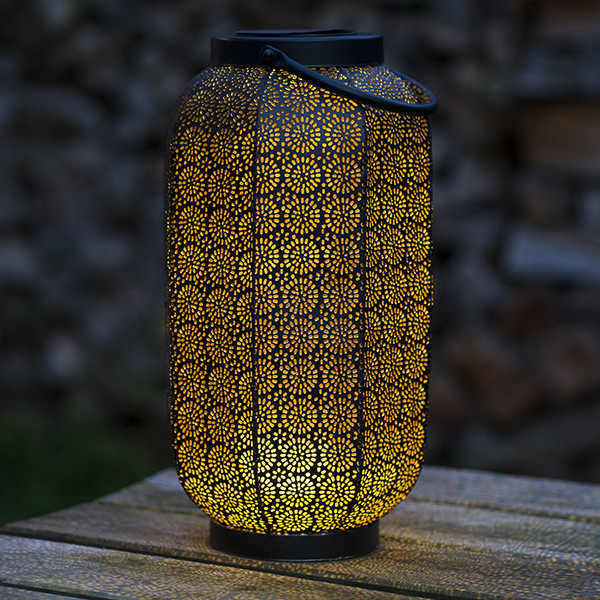 Solar lantaarn | Lumineo | Casablanca | 36 cm (Led, Schemersensor